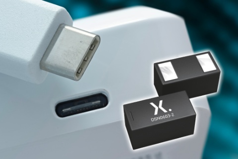Nexperia推出全新用于Type-C型USB的ESD保護系列， 可提供業(yè)界最高的浪涌抗擾度和最低的觸發(fā)電壓